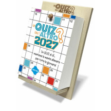 CALENDARIO LETTERARIO GIORNALIERO 2027 DA TAVOLO BIEMBI 