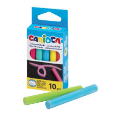 CARIOCA 10 GESSI COLORATI TONDI