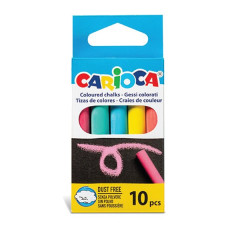 CARIOCA 10 GESSI COLORATI TONDI COLORI ASSORTITI