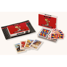CARTE DA GIOCO MERCANTE IN FIERA