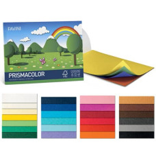 CARTONCINI PRISMA COLOR MONORUVIDI 220 G/M² 50X70CM ROSA 31  CONF.20 - A33S012