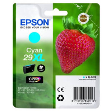 CARTUCCIA PER STAMPANTI INK 29XL CIANO FRAGOLA