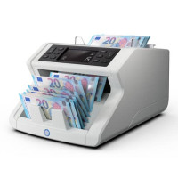 Contabanconote Safescan 2210 fino a 1000 banconote al minuto grigio - 2 controlli anti contraffazioni