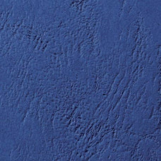 COPERTINE PER RILEGATURA GBC LEATHERGRAIN IN CARTONCINO GOFFRATO A4 BLU SCURO CONF. 100 PEZZI