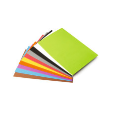FOGLI DI GOMMA EVA FORM  20X30 CM CONF. 10 FOGLI COLORI ASSORTITI