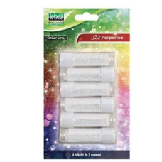 LEBEZ TUBETTO PORPORINA 3GR CONF.6 TUBETTI COLORE BIANCA