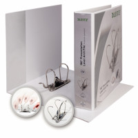 Leitz raccoglitore personalizzabile con meccanismo a leva bianco
