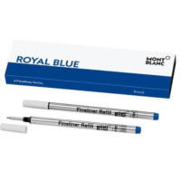 Montblanc fineliner blu blister 2 refill