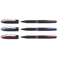 One sign pen penna roller blu tratto spesso