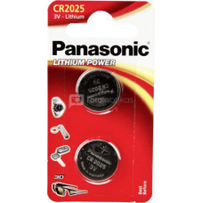 PANASONIC MICROPILA CR2025 BLISTER 2 PILE AL LITIO