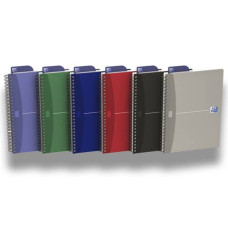 QUADERNO SPIRALATO OXFORD OFFICE MY COLOURS A5 ASSORTITI QUADRETTI 5 MM