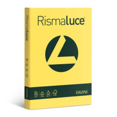 RISMALUCE CARTONCINO LEGGERO COLORATO 140 GR. A3 - 200 FOGLI GIALLO SOLE