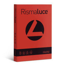 RISMALUCE CARTONCINO LEGGERO COLORATO 140 GR. A3 - 200 FOGLI ROSSO SCARLATTO