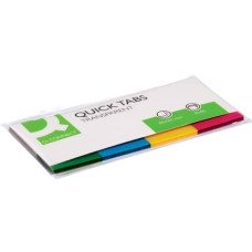 SEGNAPAGINA Q-CONNECT NEON ASSORTITI 19X43 MM BLISTER 4 BLOCCHETTI DA 50