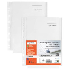  BUSTA ATLA GS PRIVACY CON SOFFIETTO .21X29,7 - CF.10 PEZZI