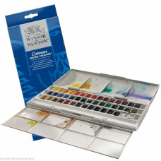 SET STUDIO MEZZI GODET WINSOR NEWTON COTMAN 45 COLORI ASSORTITI