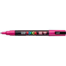 UNI POSCA PC-M PENNRELLO A VERNICE PUNTA FINE FUCSIA3