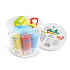 EASYDO PASTA SOFFICE DA MODELLARE IN SECCHIELLO, 10 COLORI