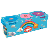 Fila dido tris - azzurro viola rosa