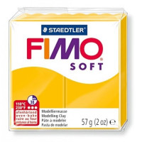 Fimo soft pasta per modellare panetto 57gr. giallo sole