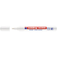 Marcatore a gesso liquido EDDING 4095 punta conica 2-3 mm bianco
