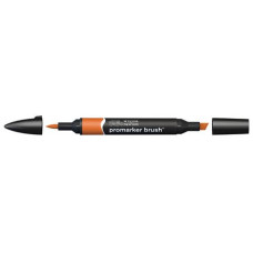 BRUSHMARKER PENNARELLO DOPPIA PUNTA COLORE 0345 SADDLE BROWN