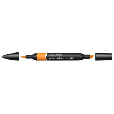 BRUSHMARKER PENNARELLO DOPPIA PUNTA COLORE 0467 PUMPKIN