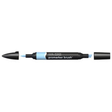 BRUSHMARKER PENNARELLO DOPPIA PUNTA COLORE B318 CLOUD BLUE