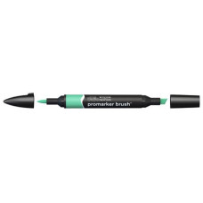 BRUSHMARKER PENNARELLO DOPPIA PUNTA COLORE G637 MINT GREEN