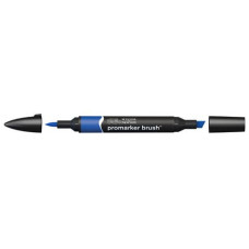 BRUSHMARKER PENNARELLO DOPPIA PUNTA COLORE V264 ROYAL BLUE