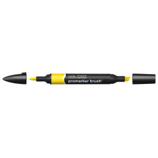BRUSHMARKER PENNARELLO DOPPIA PUNTA COLORE Y367 CANARY