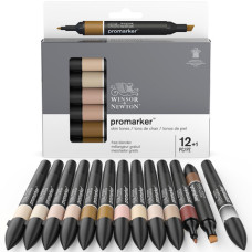 PROMARKER PENNARELLO PANTONE DOPPIA PUNTA - CONF. 12 PZ
