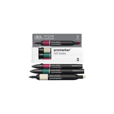 PROMARKER PENNARELLO PANTONE DOPPIA PUNTA -CONF. 3 PZ TONALITA INTENSE