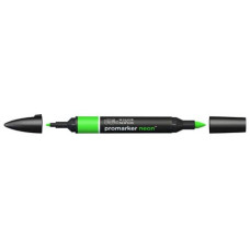 WN PROMARKER PANTONE PENNARELLO 2 PUNTE COLORE NEON GLOWING GREEN