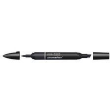 WN PROMARKER PANTONE PENNARELLO 2 PUNTE COLORE XB NERO