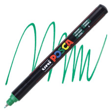 UNI POSCA MARCATORE EXTRAFINE PC-1MR PUNTA 0.7MM VERDE