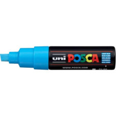 UNI POSCA MARCATORE LARGE P/SCALPELLO PC-8K AZZURRO