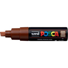 UNI POSCA MARCATORE LARGE P/SCALPELLO PC-8K MARRONE