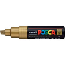UNI POSCA MARCATORE LARGE P/SCALPELLO PC-8K ORO