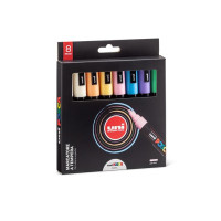 Uni posca marcatore pc5m 8 colori pastel