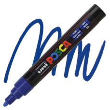UNI POSCA PC-5M PENNRELLO A VERNICE PUNTA MEDIA BLU