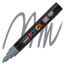 UNI POSCA PC-5M PENNRELLO A VERNICE PUNTA MEDIA GRIGIO