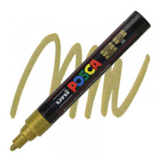 UNI POSCA PC-5M PENNRELLO A VERNICE PUNTA MEDIA ORO