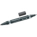 STAEDTLER LUMOCOLOR PERMANENT DUO, PENNARELLO INDELEBILE NERO A 2 PUNTE