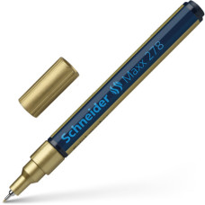 SCHNEIDER MAXX 271 PENNARELLO A VERNICE PUNTA  FINE 0,8 MM ORO
