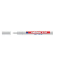 EDDING 750 PENNARELLO A VERNICE PUNTA TONDA 2/4MM BIANCO