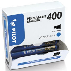 ESPOSITORE PILOT MARKER MK SCA-100 CF. 20 MARCATORI PUNTA SCALPELLO BLU