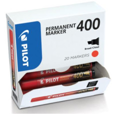 ESPOSITORE PILOT MARKER MK SCA-100 CF. 20 MARCATORI PUNTA SCALPELLO ROSSO