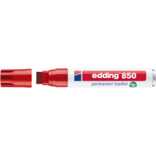 MARCATORE PERMANENTE EDDING 850 PUNTA SCALPELLO 5-15 MM ROSSO