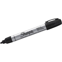 Sharpie pennarello indelebile metal small punta tonda nero